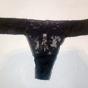 Victoria's Secret cross front Lace Thong